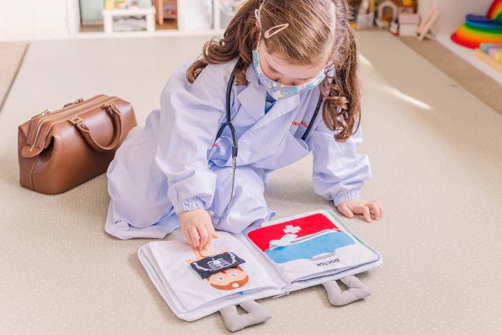 FABRIC QUIET ACTIVITY BOOK - WHEN I GROW UP by CURIOUS COLUMBUS - The Playful Collective