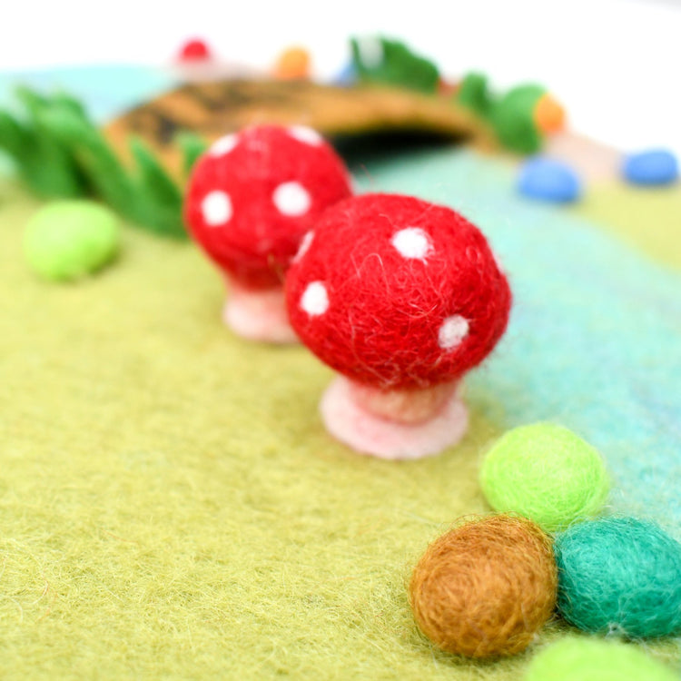 FAIRY RIVER AND BRIDGE PLAY MAT PLAYSCAPE by TARA TREASURES - The Playful Collective