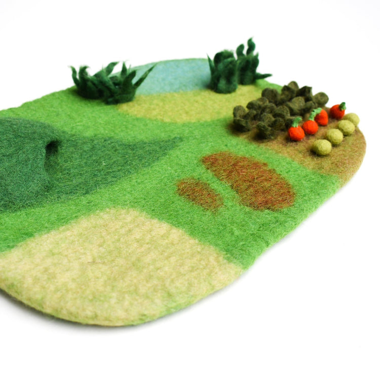 FARM FELT PLAY MAT PLAYSCAPE by TARA TREASURES - The Playful Collective
