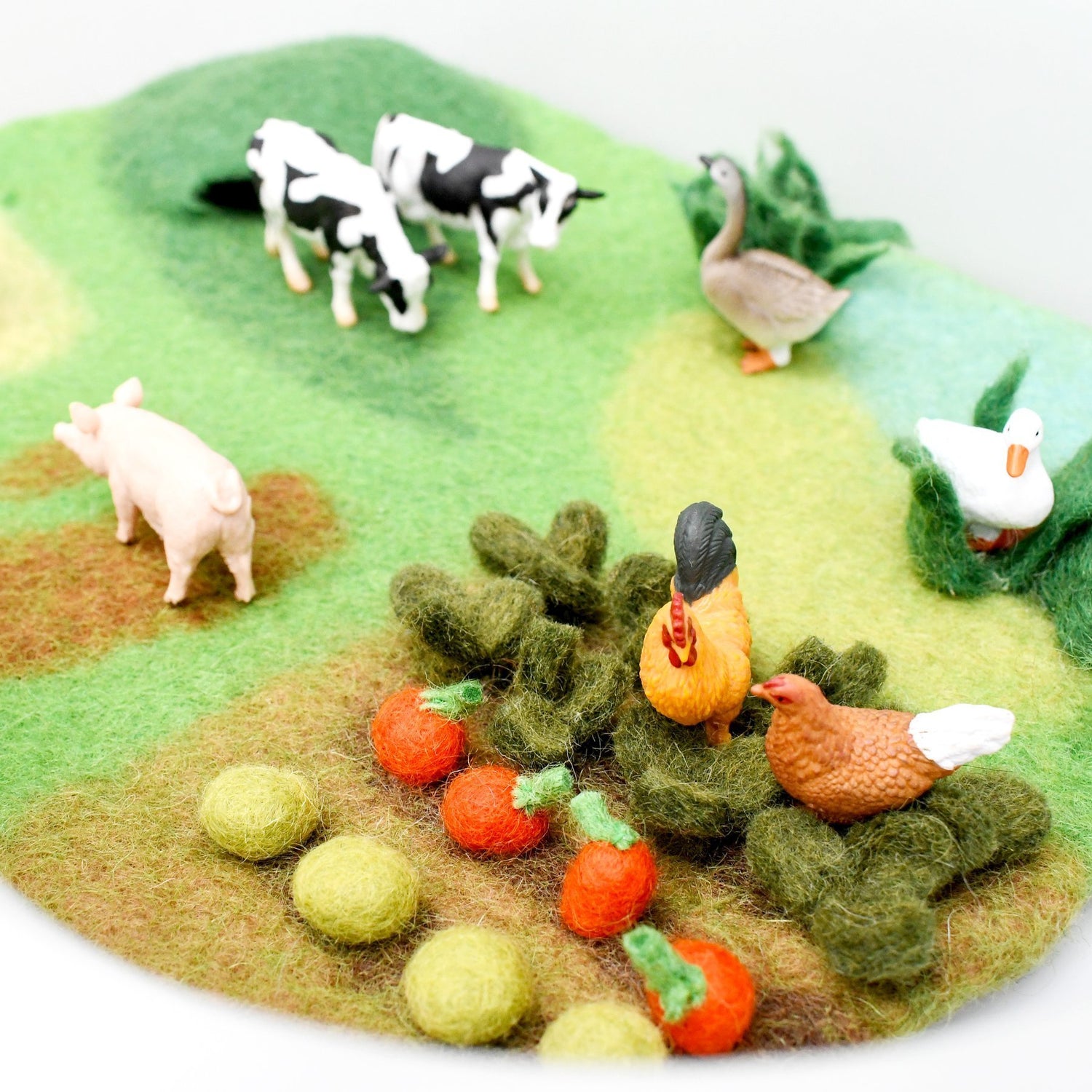 FARM FELT PLAY MAT PLAYSCAPE by TARA TREASURES - The Playful Collective