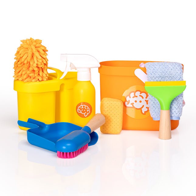 FAT BRAIN TOYS | PRETENDABLES CLEANING SET by FAT BRAIN TOYS - The Playful Collective