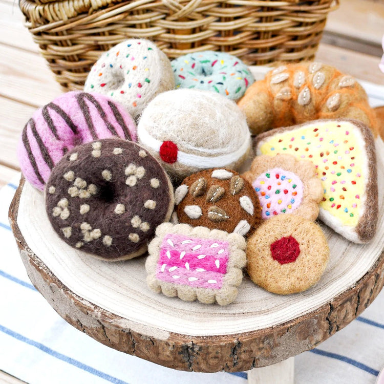 FELT ANZAC BISCUITS (SET OF 3) by TARA TREASURES - The Playful Collective