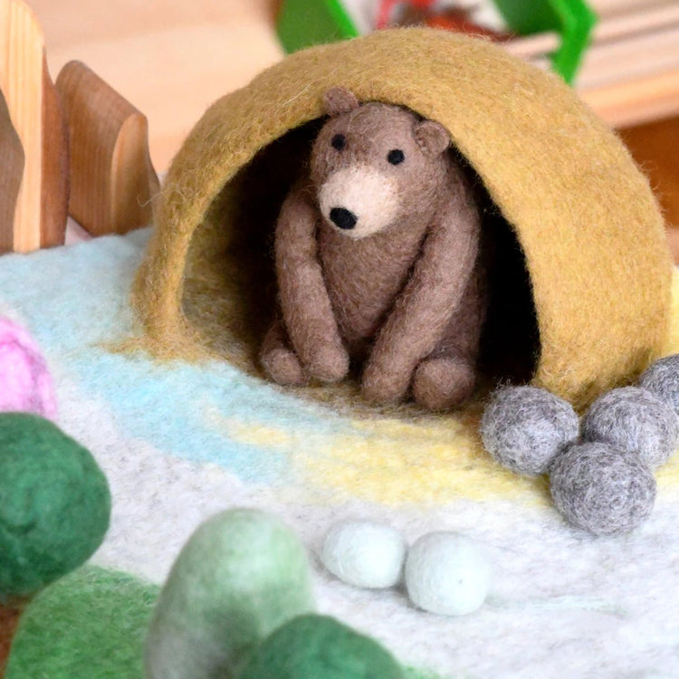 FELT BEAR TOY by TARA TREASURES - The Playful Collective