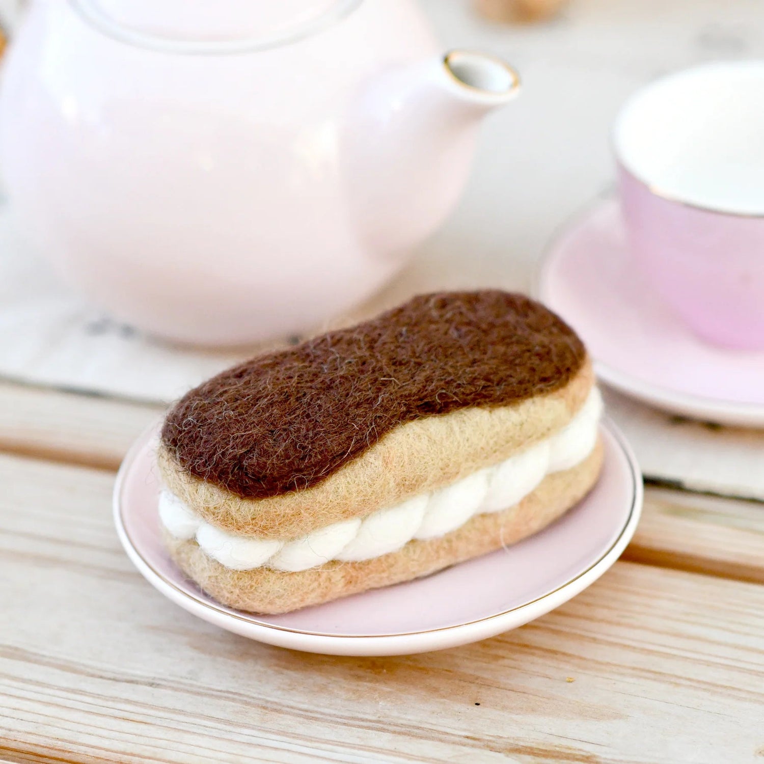FELT CHOCOLATE ECLAIR by TARA TREASURES - The Playful Collective