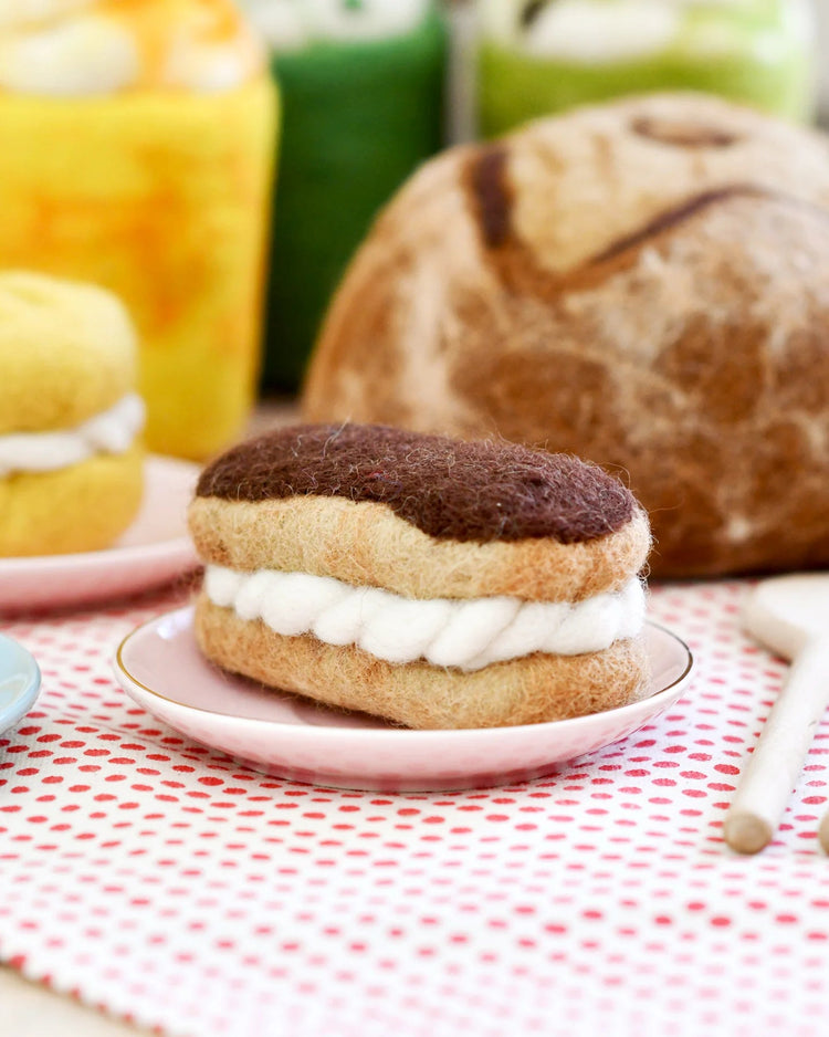 FELT CHOCOLATE ECLAIR by TARA TREASURES - The Playful Collective