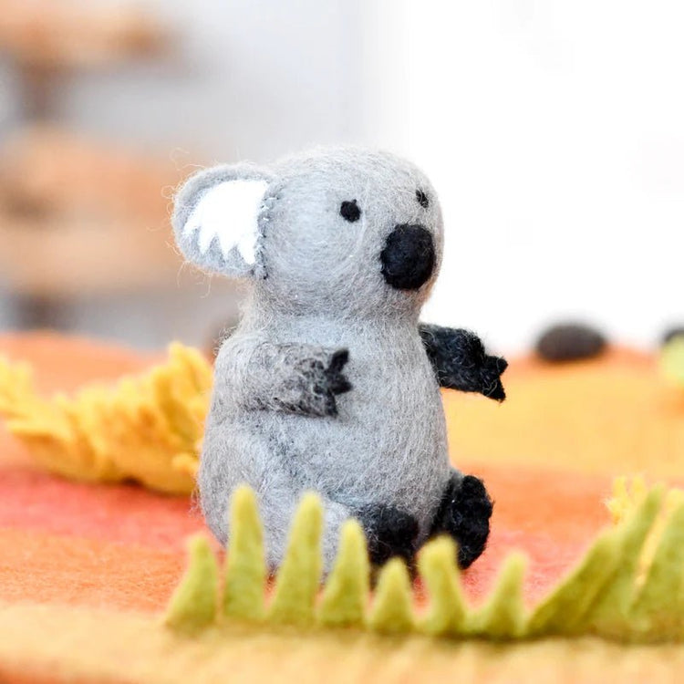 FELT KOALA TOY (AUSTRALIAN ANIMAL) by TARA TREASURES - The Playful Collective