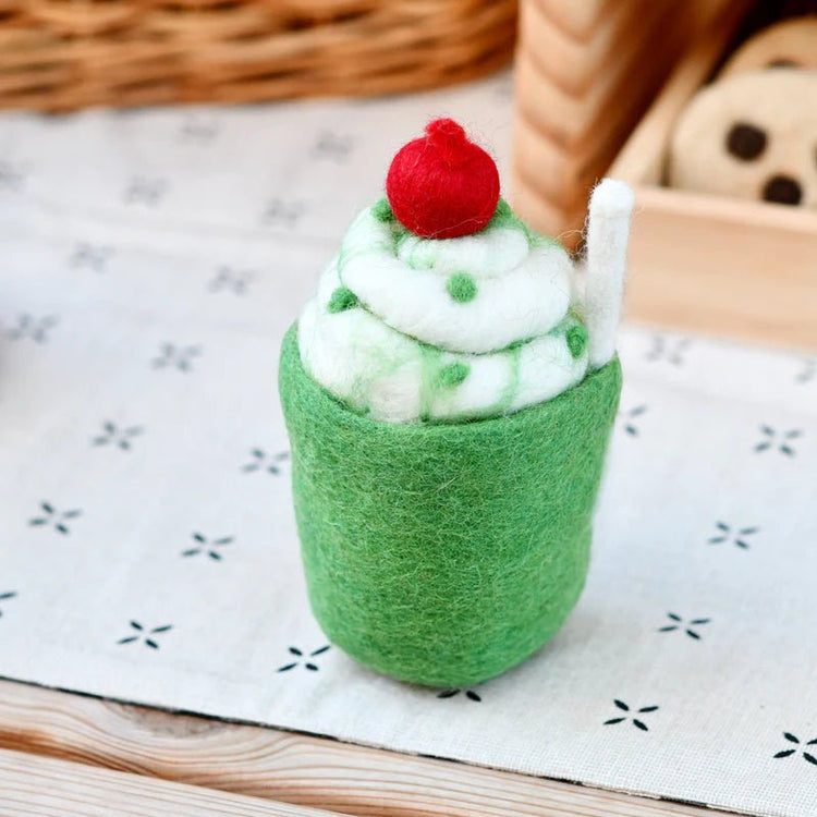 FELT SHAMROCK MINT MILKSHAKE by TARA TREASURES - The Playful Collective