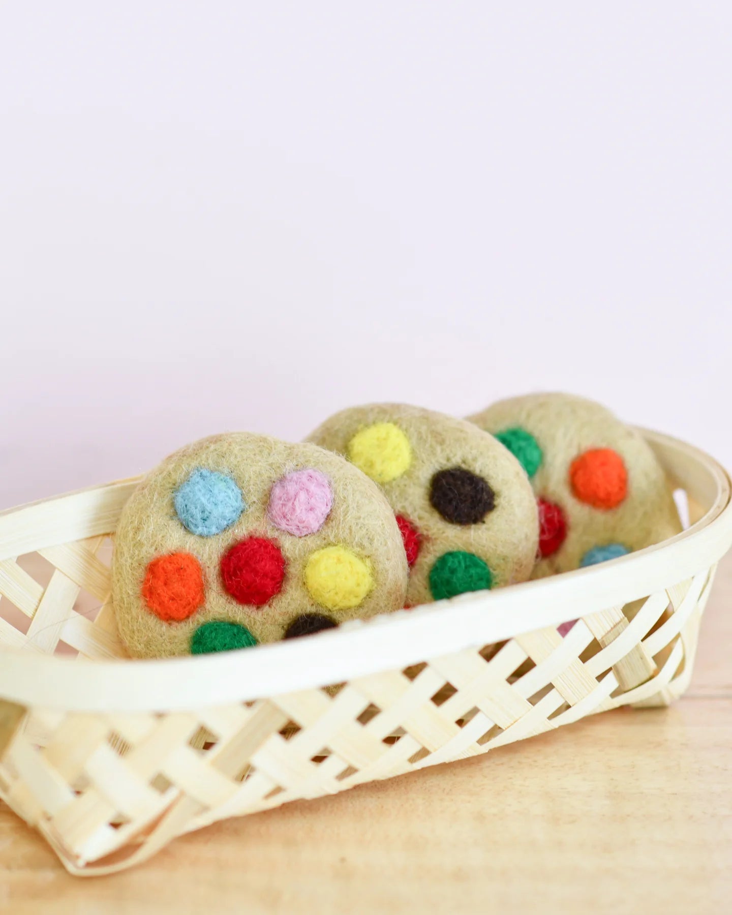 FELT SOFT M&M COLOURFUL COOKIE by TARA TREASURES - The Playful Collective