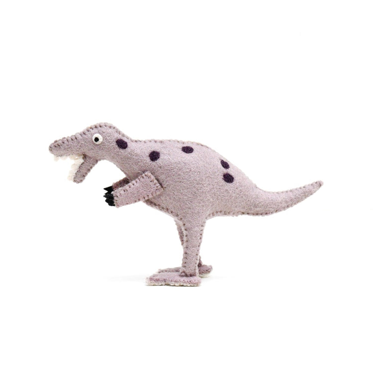 FELT TYRANNOSAURUS REX (T-REX) DINOSAUR TOY by TARA TREASURES - The Playful Collective