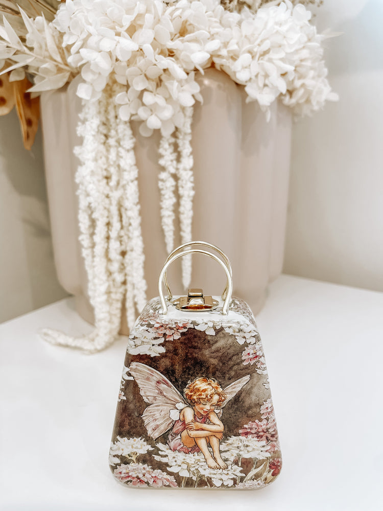 FLOWER FAIRIES - MINI TIN HANDBAG Candy Tuft by TINCO - The Playful Collective