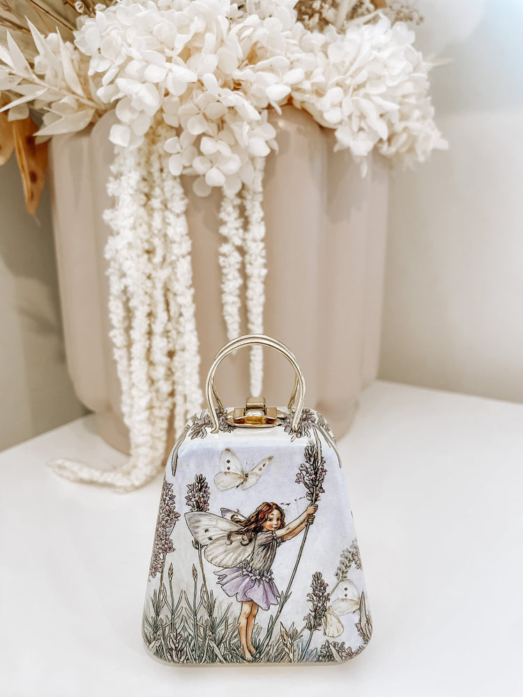 FLOWER FAIRIES - MINI TIN HANDBAG Lavender by TINCO - The Playful Collective