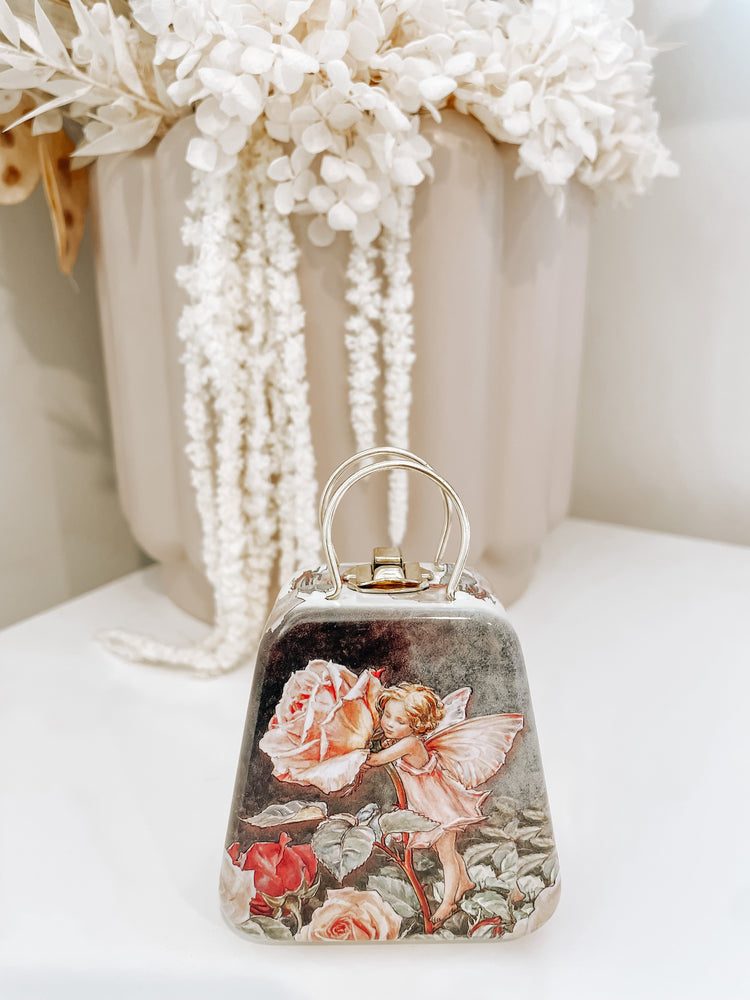 FLOWER FAIRIES - MINI TIN HANDBAG Rose by TINCO - The Playful Collective