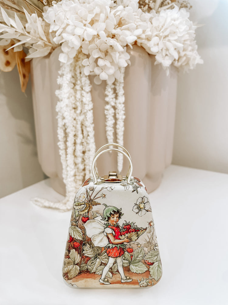FLOWER FAIRIES - MINI TIN HANDBAG Strawberry by TINCO - The Playful Collective