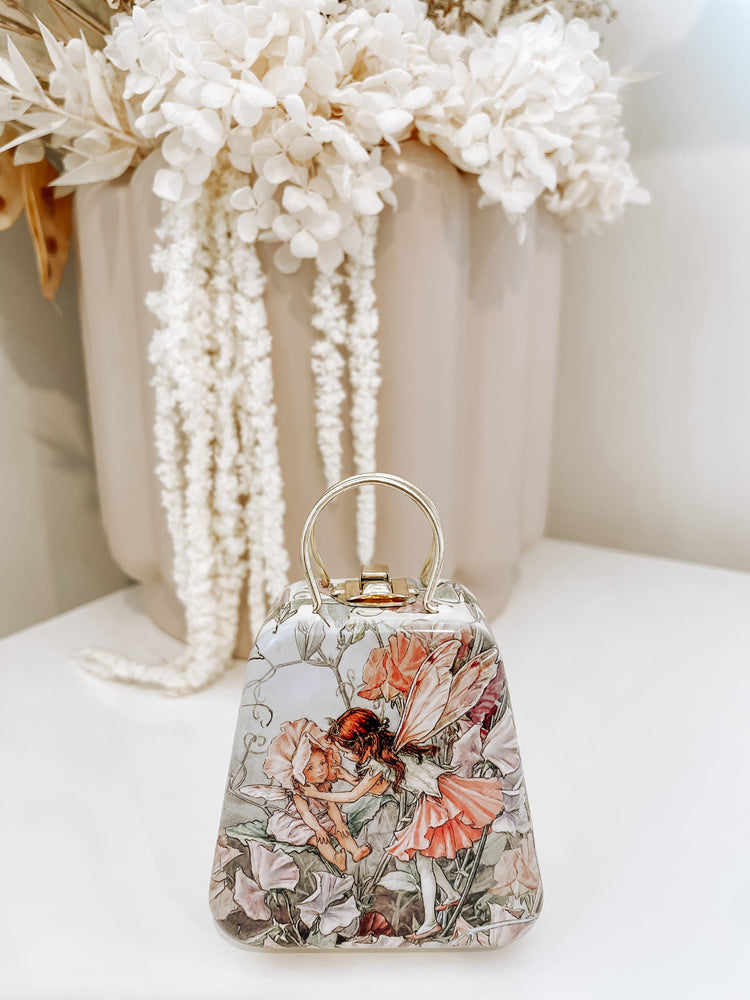 FLOWER FAIRIES - MINI TIN HANDBAG Sweet Pea by TINCO - The Playful Collective