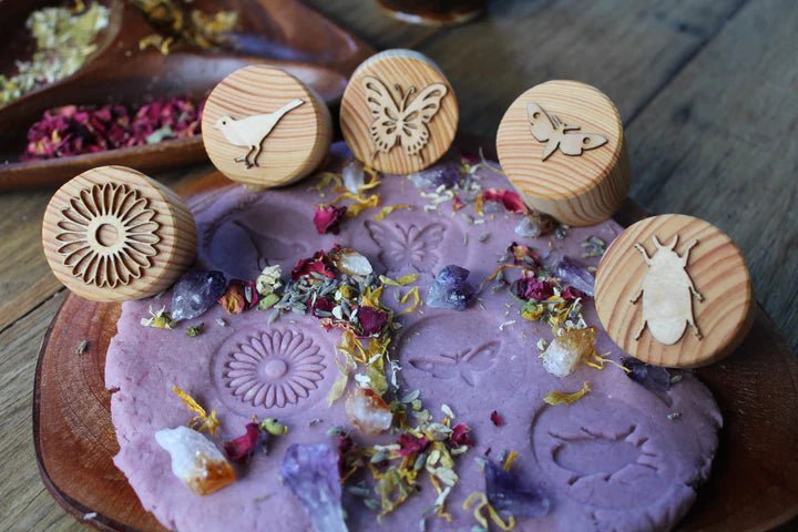 GARDEN PLAYDOUGH STAMPS by BEADIE BUG PLAY - The Playful Collective