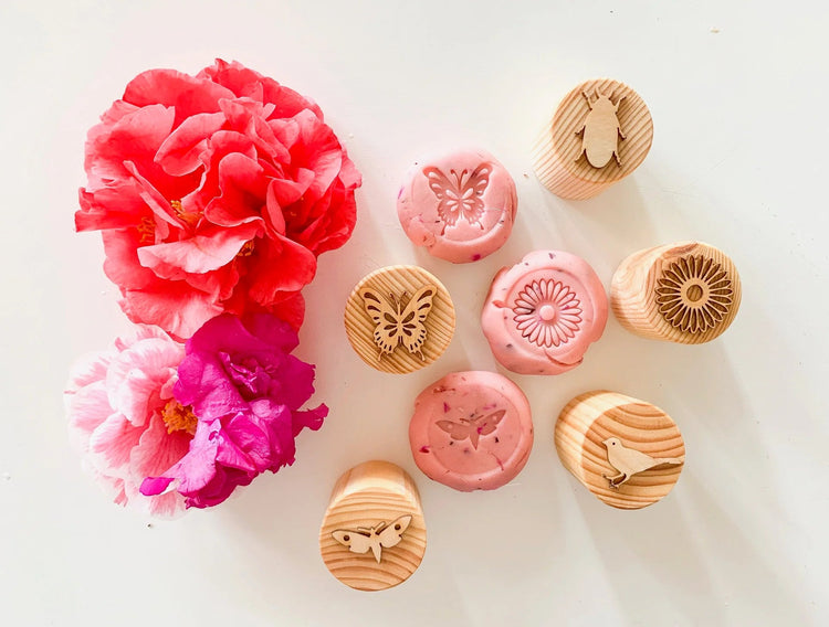 GARDEN PLAYDOUGH STAMPS by BEADIE BUG PLAY - The Playful Collective