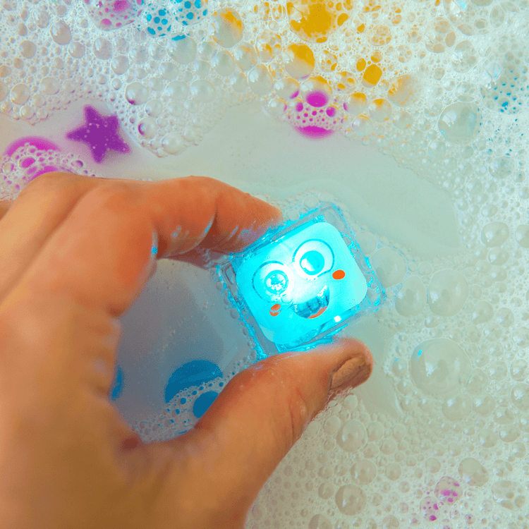 GLO PALS | *NEW DESIGN* LIGHT-UP SENSORY CUBES - BLAIR (BLUE) *PRE-ORDER* by GLO PALS - The Playful Collective
