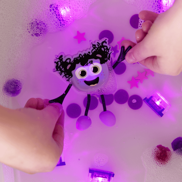GLO PALS | *NEW DESIGN* LIGHT-UP SENSORY CUBES - LUMI (PURPLE) *PRE-ORDER* by GLO PALS - The Playful Collective