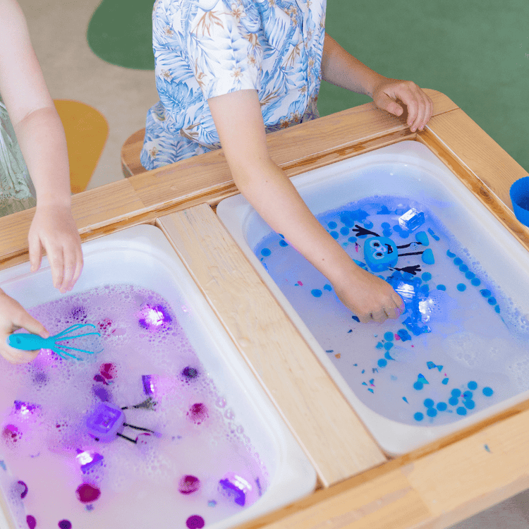 GLO PALS | *NEW DESIGN* LIGHT-UP SENSORY CUBES - LUMI (PURPLE) *PRE-ORDER* by GLO PALS - The Playful Collective