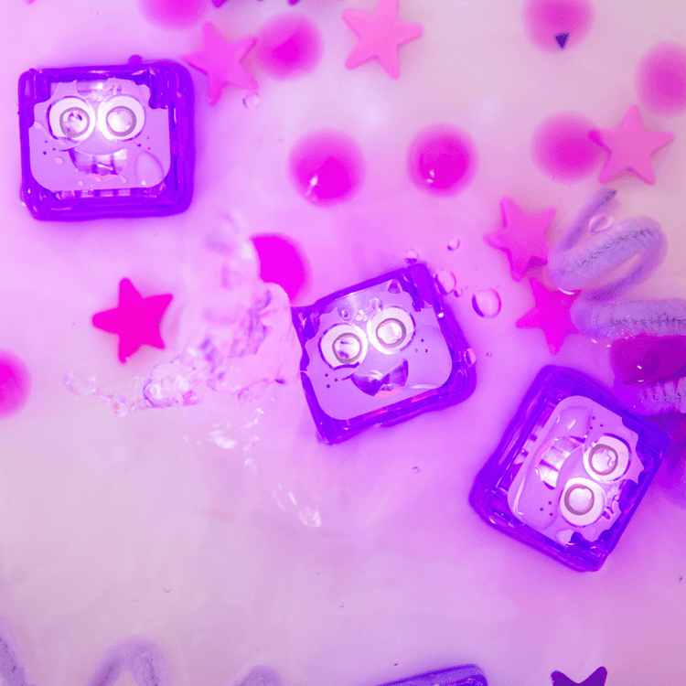 GLO PALS | *NEW DESIGN* LIGHT-UP SENSORY CUBES - LUMI (PURPLE) *PRE-ORDER* by GLO PALS - The Playful Collective