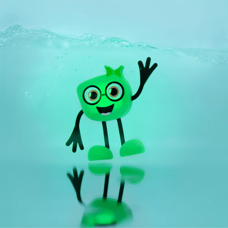 GLO PALS | *NEW DESIGN* LIGHT-UP SENSORY CUBES - PIPPA (GREEN) *PRE-ORDER* by GLO PALS - The Playful Collective
