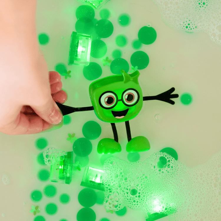 GLO PALS | *NEW DESIGN* LIGHT-UP SENSORY CUBES - PIPPA (GREEN) *PRE-ORDER* by GLO PALS - The Playful Collective