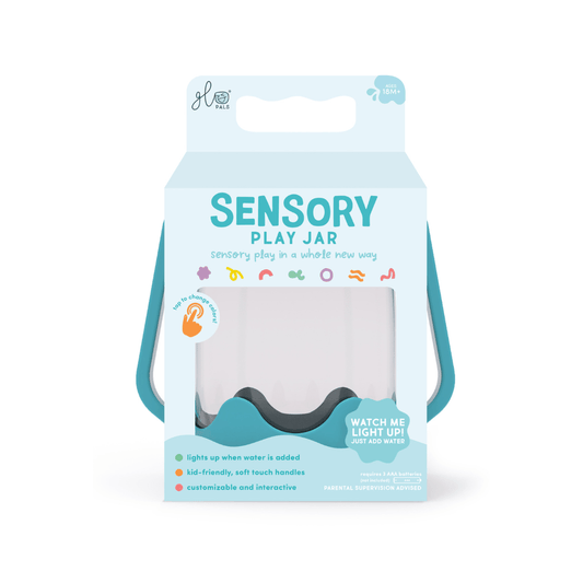 GLO PALS | SENSORY PLAY JAR - BLUE *PRE-ORDER* by GLO PALS - The Playful Collective