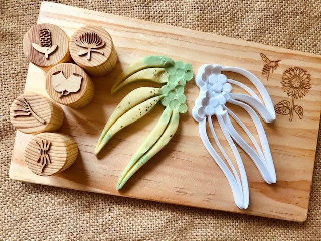 GOLDEN WATTLE BIO CUTTER by BEADIE BUG PLAY - The Playful Collective