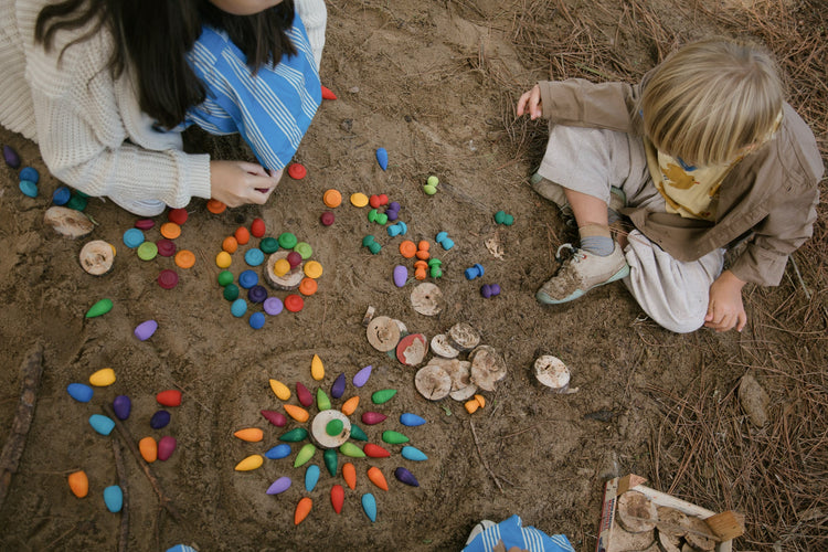 GRAPAT | MANDALA RAINBOW SNOWFLAKES by GRAPAT - The Playful Collective