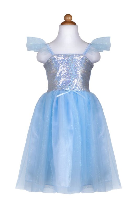 GREAT PRETENDERS | BLUE SEQUINS PRINCESS DRESS - SIZE 3-4 by GREAT PRETENDERS - The Playful Collective