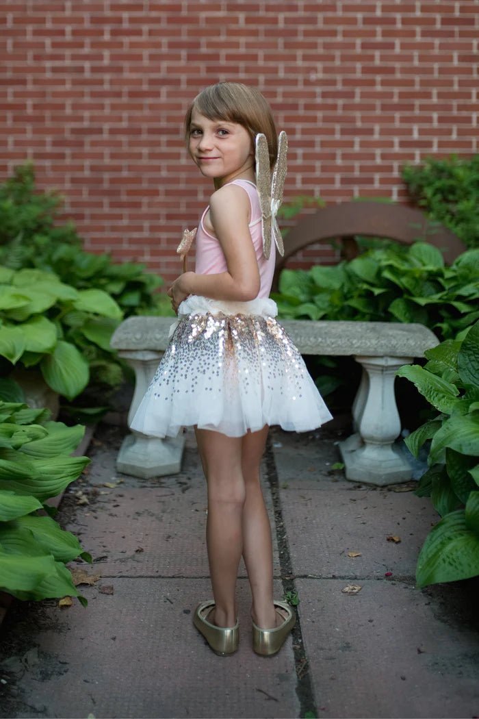 GREAT PRETENDERS | GRACIOUS GOLD SEQUINS SKIRT, WINGS & WAND SET - SIZE 4-6 *PRE-ORDER* by GREAT PRETENDERS - The Playful Collective
