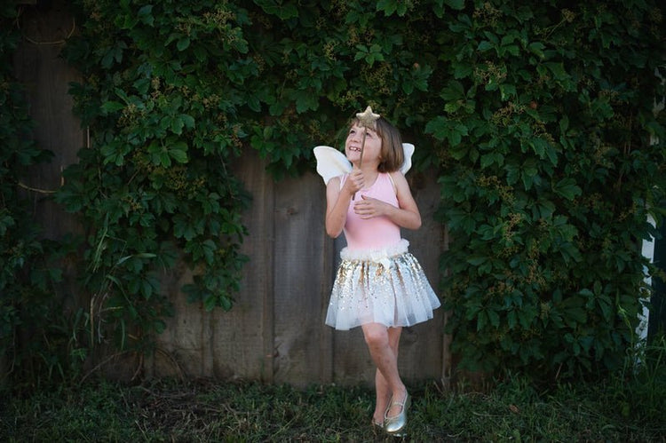 GREAT PRETENDERS | GRACIOUS GOLD SEQUINS SKIRT, WINGS & WAND SET - SIZE 4-6 *PRE-ORDER* by GREAT PRETENDERS - The Playful Collective