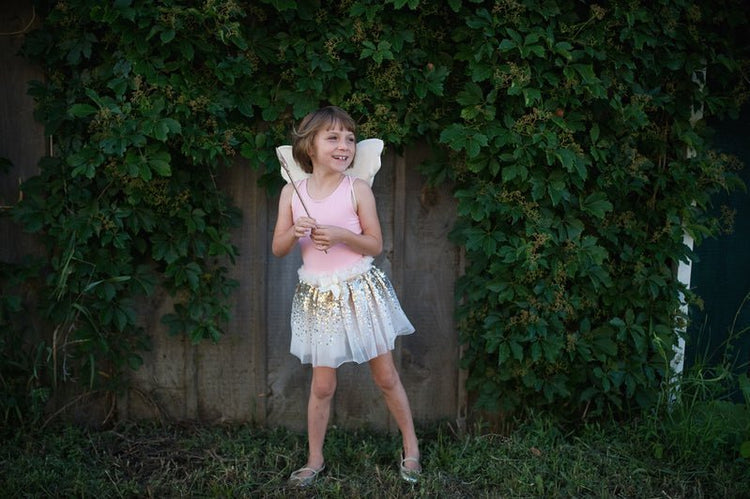 GREAT PRETENDERS | GRACIOUS GOLD SEQUINS SKIRT, WINGS & WAND SET - SIZE 4-6 *PRE-ORDER* by GREAT PRETENDERS - The Playful Collective