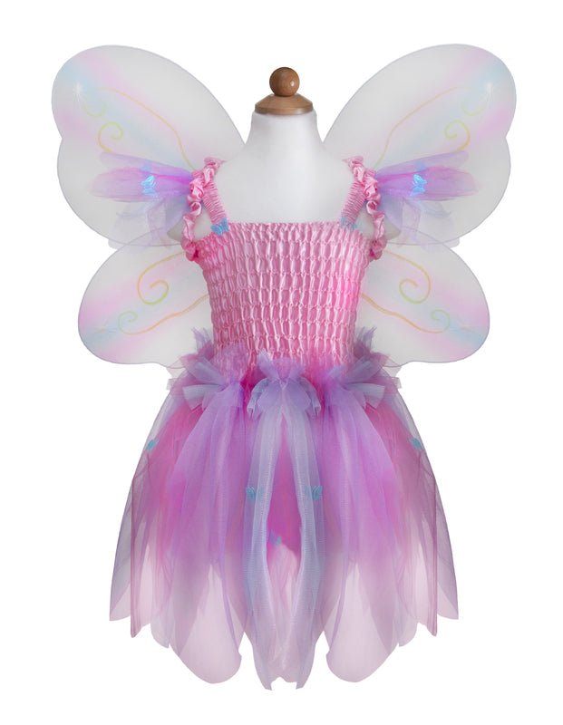 GREAT PRETENDERS | PINK BUTTERFLY DRESS WITH WINGS & WAND - SIZE 5-6 by GREAT PRETENDERS - The Playful Collective