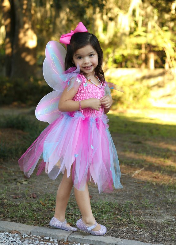 GREAT PRETENDERS | PINK BUTTERFLY DRESS WITH WINGS & WAND - SIZE 5-6 by GREAT PRETENDERS - The Playful Collective
