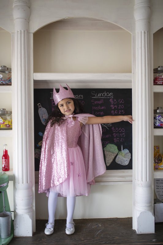 GREAT PRETENDERS | PINK SEQUINS BUTTERFLY DRESS WITH WINGS - SIZE 5-7 by GREAT PRETENDERS - The Playful Collective