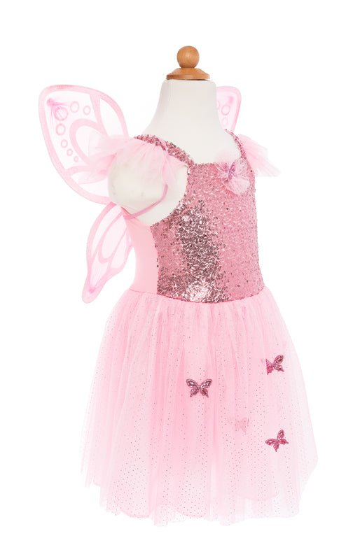 GREAT PRETENDERS | PINK SEQUINS BUTTERFLY DRESS WITH WINGS - SIZE 5-7 by GREAT PRETENDERS - The Playful Collective