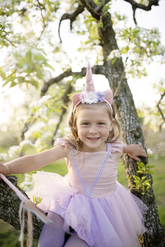 GREAT PRETENDERS | PINK SHIMMER UNICORN DRESS & HEADBAND - SIZE 3-4 by GREAT PRETENDERS - The Playful Collective