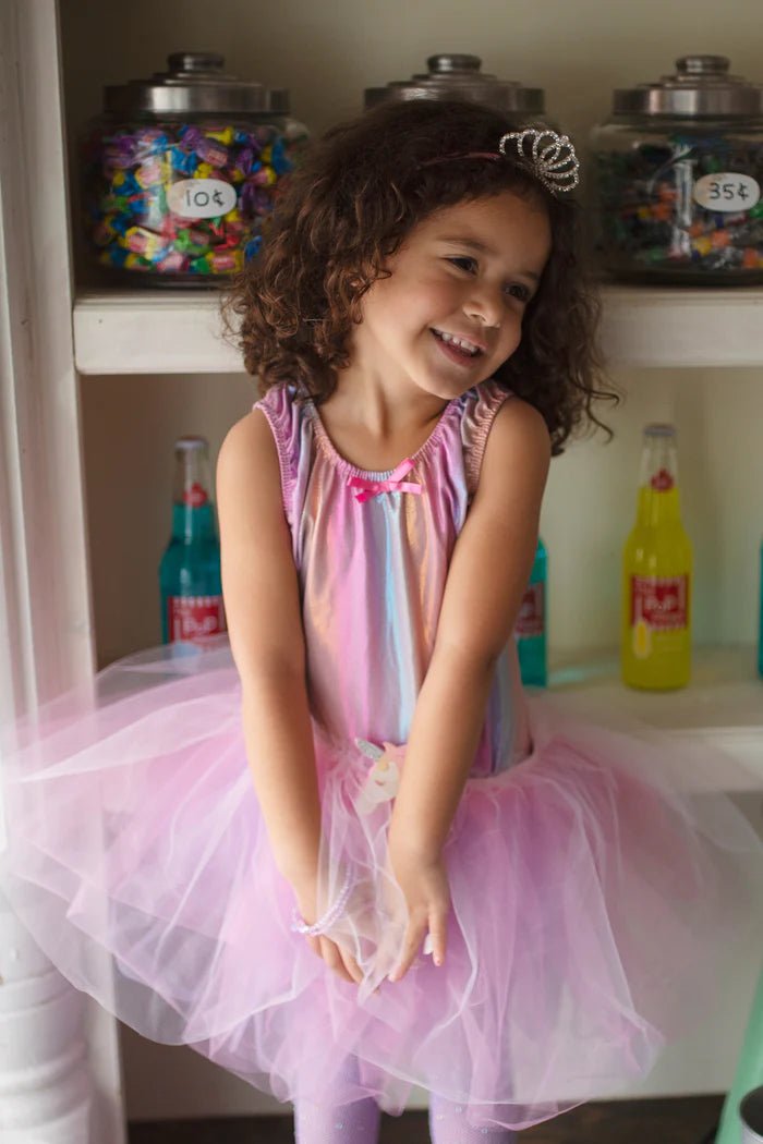 GREAT PRETENDERS | RAINBOW PINK BODYSUIT - SIZE 3-4 by GREAT PRETENDERS - The Playful Collective