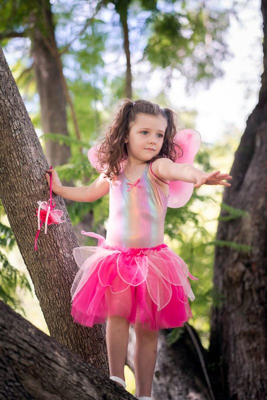 GREAT PRETENDERS | RAINBOW PINK BODYSUIT - SIZE 3-4 by GREAT PRETENDERS - The Playful Collective