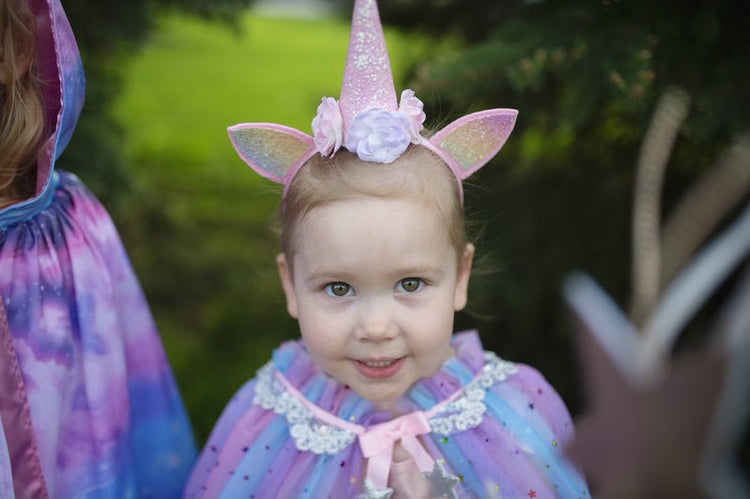 GREAT PRETENDERS | RAINBOW UNICORN CAPE & HEADPIECE - SIZE 3+ by GREAT PRETENDERS - The Playful Collective