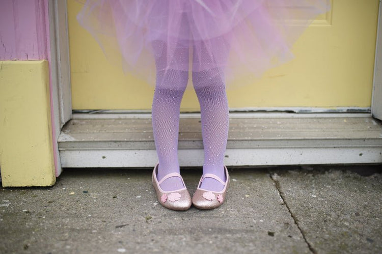GREAT PRETENDERS | RHINESTONE TIGHTS - LILAC by GREAT PRETENDERS - The Playful Collective