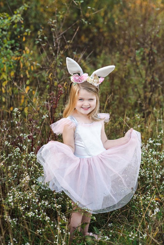 GREAT PRETENDERS | WOODLAND BUNNY DRESS & HEADPIECE - SIZE 3-4 by GREAT PRETENDERS - The Playful Collective
