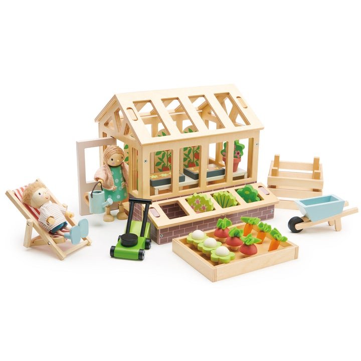 GREENHOUSE WITH GARDEN SET by TENDER LEAF TOYS - The Playful Collective