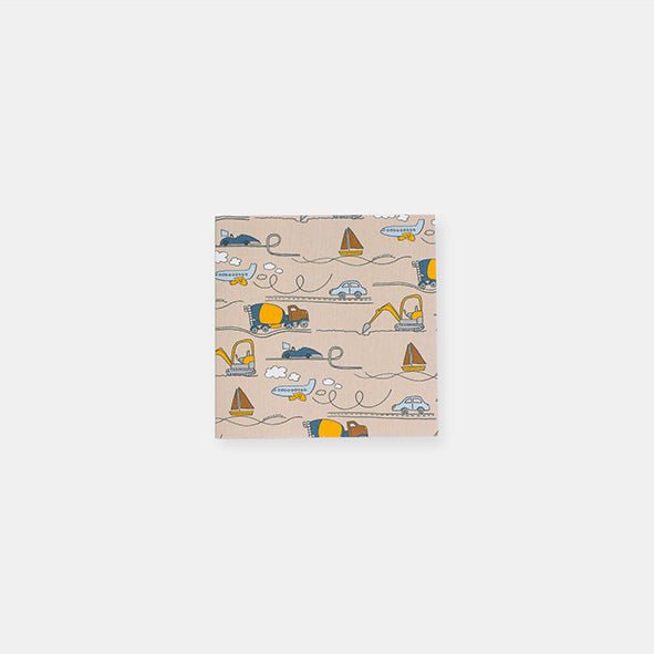 GREETING CARD - SMALL BLANK Transport by TWO LITTLE DUCKLINGS - The Playful Collective