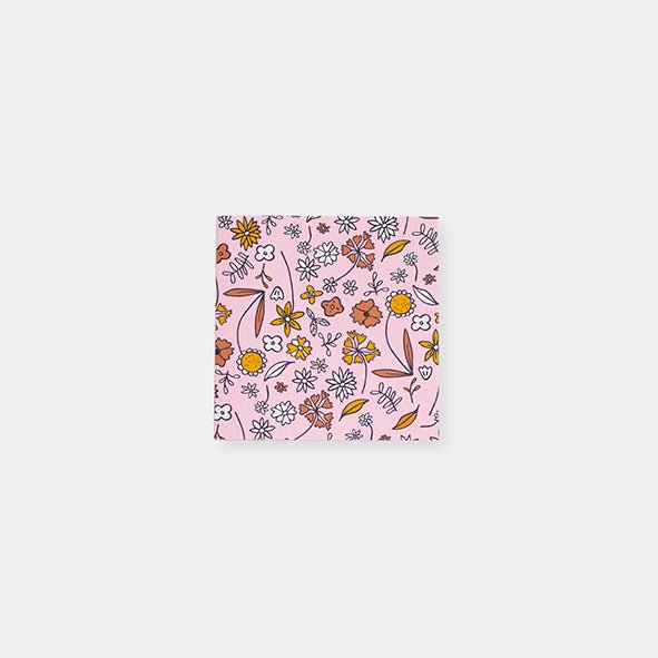 GREETING CARD - SMALL BLANK Vintage Floral by TWO LITTLE DUCKLINGS - The Playful Collective