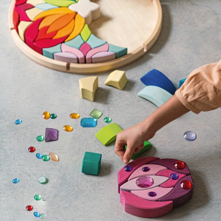 GRIMM'S | BUILDING SET LARA by GRIMM'S WOODEN TOYS - The Playful Collective