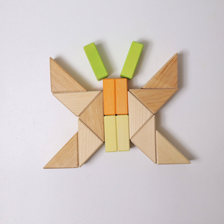 GRIMM'S | BUILDING SET PASTEL DUO by GRIMM'S WOODEN TOYS - The Playful Collective