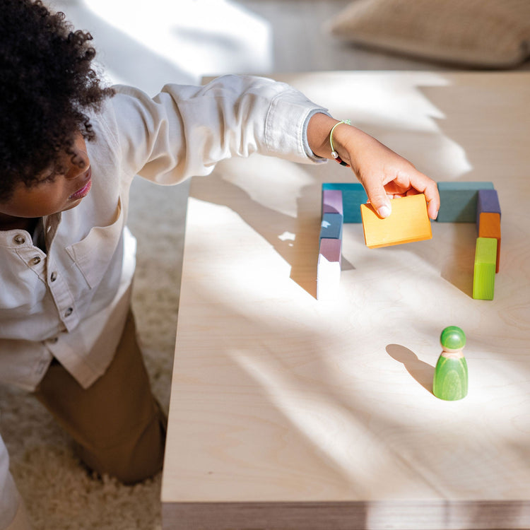 GRIMM'S | BUILDING SET PASTEL DUO by GRIMM'S WOODEN TOYS - The Playful Collective