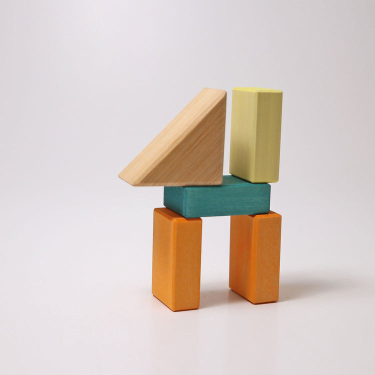 GRIMM'S | BUILDING SET PASTEL DUO by GRIMM'S WOODEN TOYS - The Playful Collective